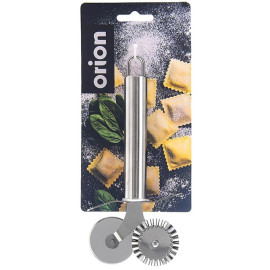 Radełko do ciasta, makaronu stalowe podwójne 4cm - Orion 142022